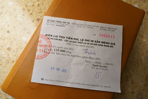 GIẤY HẸN GPLX CÓ THỂ THAY THẾ GPLX KHI THAM GIA GIAO THÔNG ? 1 mat bang lai xe b2 3