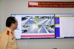 Lắp camera giám sát giao thông trên Quốc lộ 1A, đoạn qua Bình Thuận 2 ttxvn quoc lo 1a