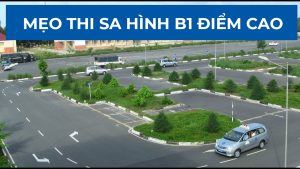 Meo thi sa hinh B1 diem cao