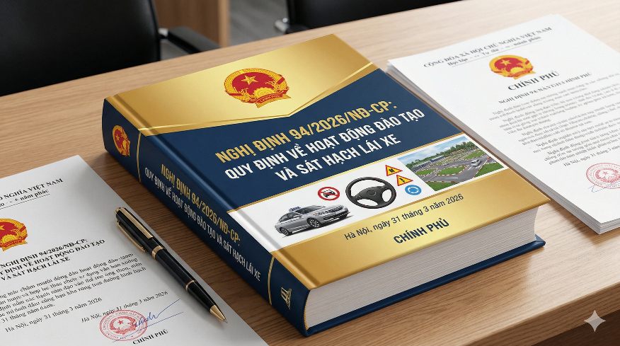 Đào Tạo Lái Xe: Thay Đổi Lớn Theo Nghị Định 94/2026 Với Định Danh Điện Tử, Gỡ Bỏ Giới Hạn Sử Dụng Xe Sát Hạch Và Đơn Giản Hóa Thủ Tục 1 Dao-tao-lai-xe