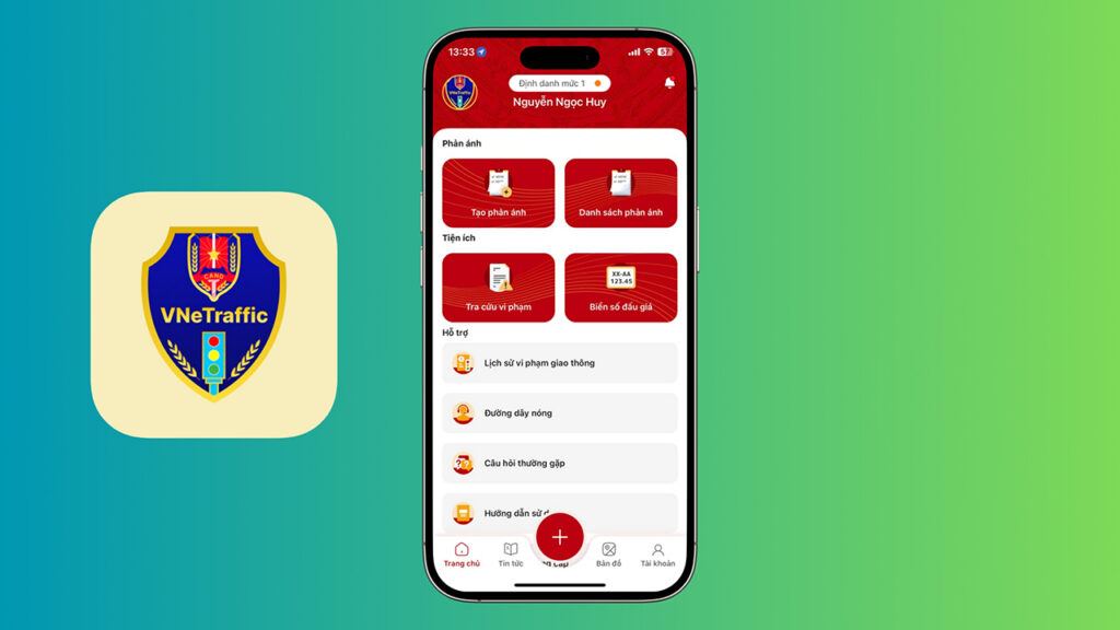 GIẤY PHÉP LÁI XE: CÁCH TÍCH HỢP TRÊN VNeTraffic - Quản lý Giấy phép lái xe dễ dàng với ứng dụng điện thoại thông minh VNeTraffic 1 5